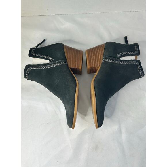 Dolce Vita Women's Dylan Dark Gray Suede Pointed Heeled Booties Size 8.5 - Picture 4 of 7